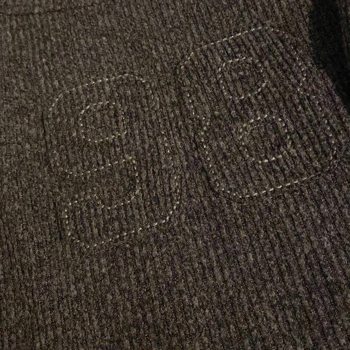 Mörkgrå stickad tröja Primark XS - 1