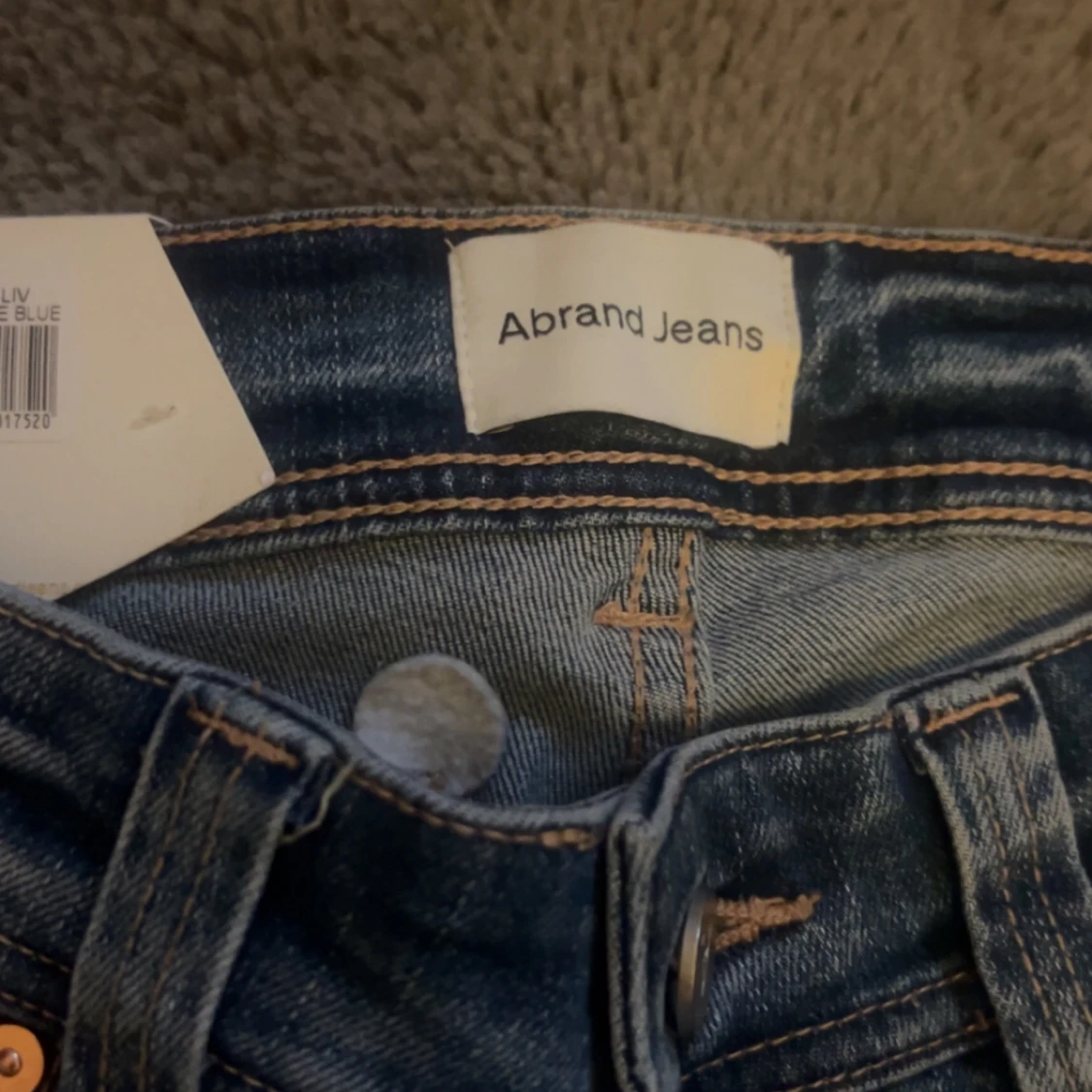 Abrand Super Low Kick jeans blå 25 - 4
