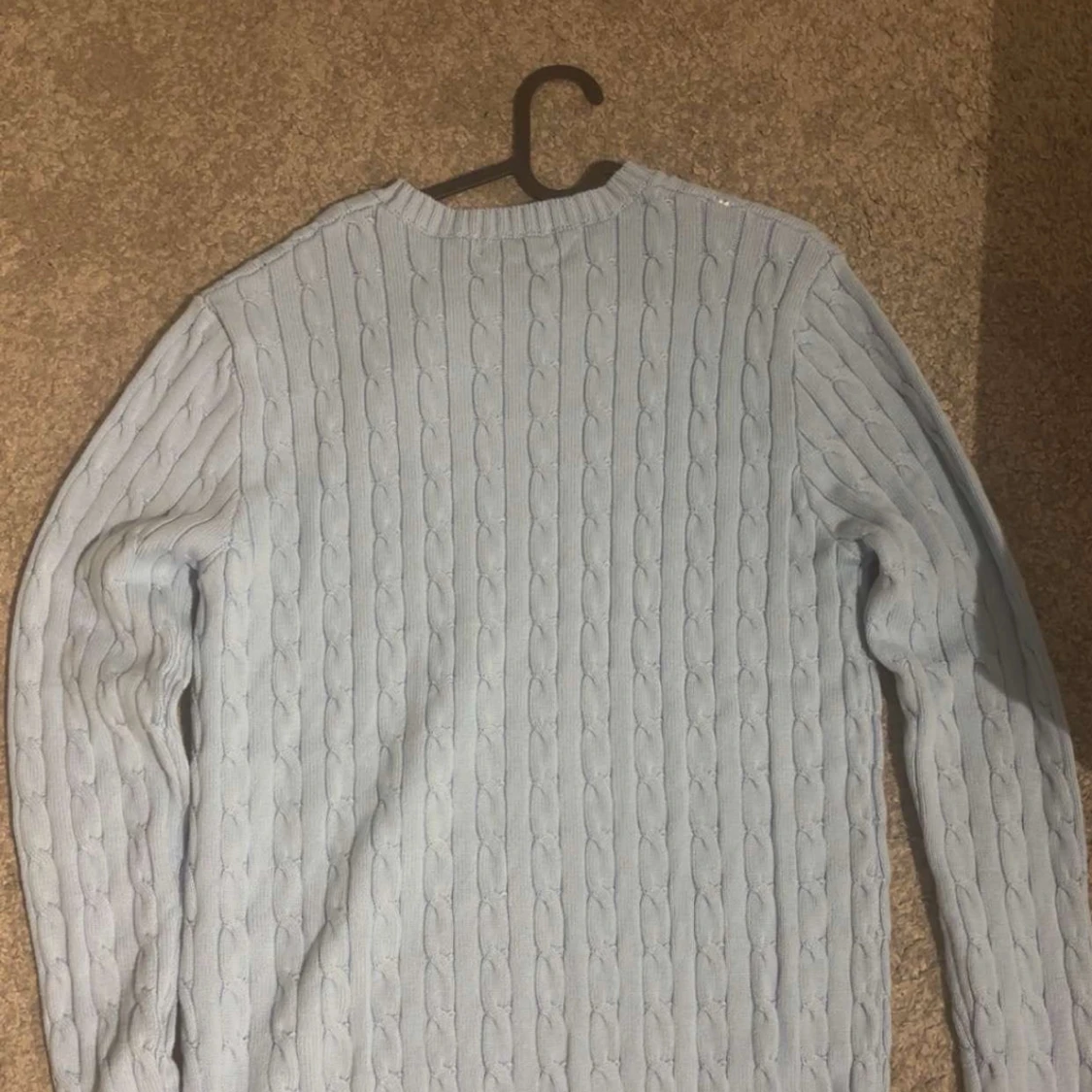 Grå kabelstickad tröja Polo Ralph Lauren - 2