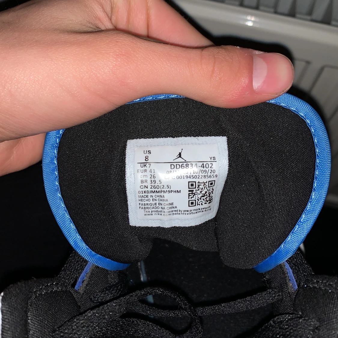 Nike air Jordan SIGNAL BLUE - 1