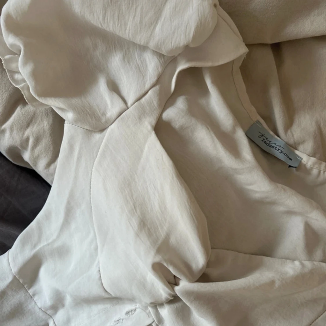 Vit långklänning från Thassity - 2