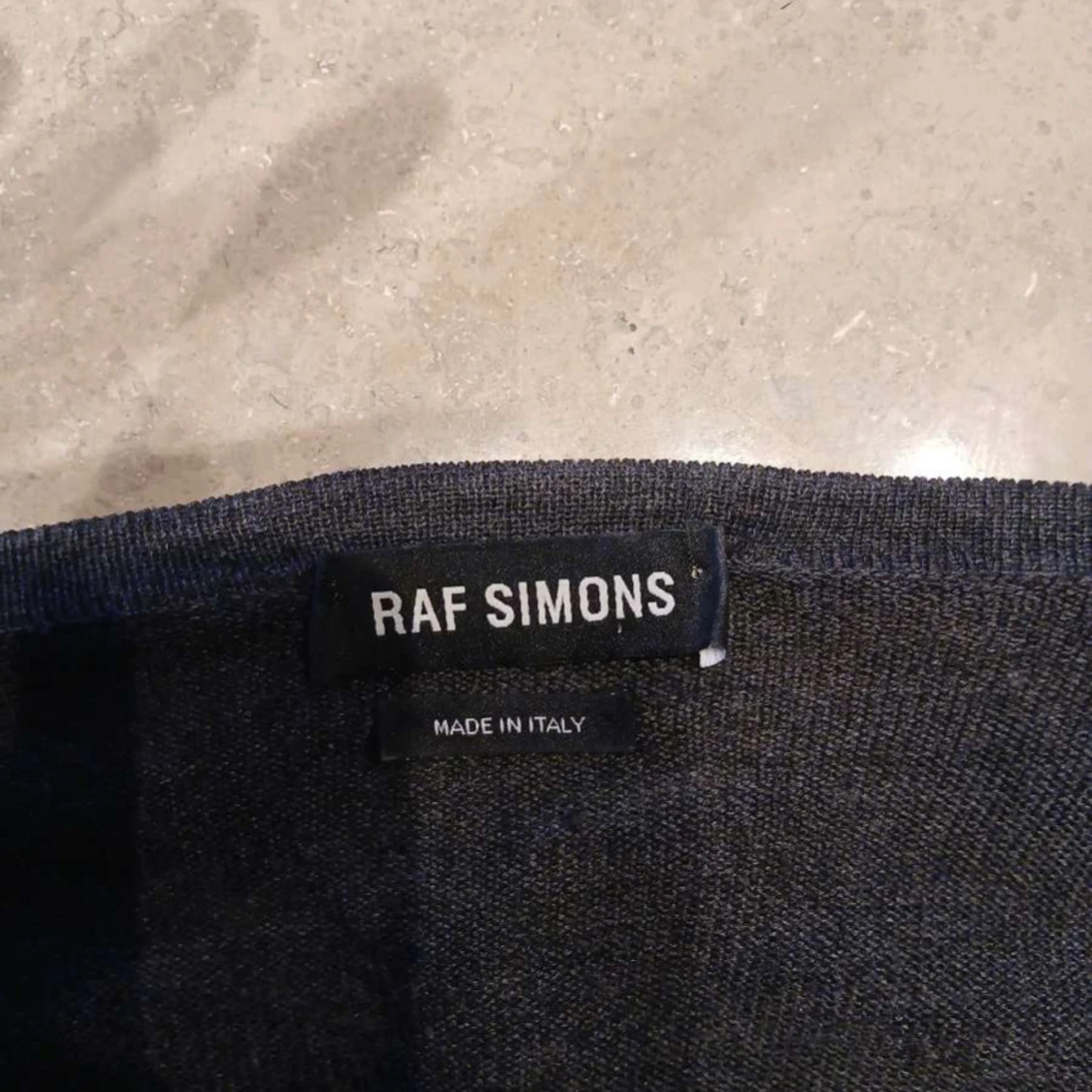 Svart kofta från Raf Simons med dragkedja - 2