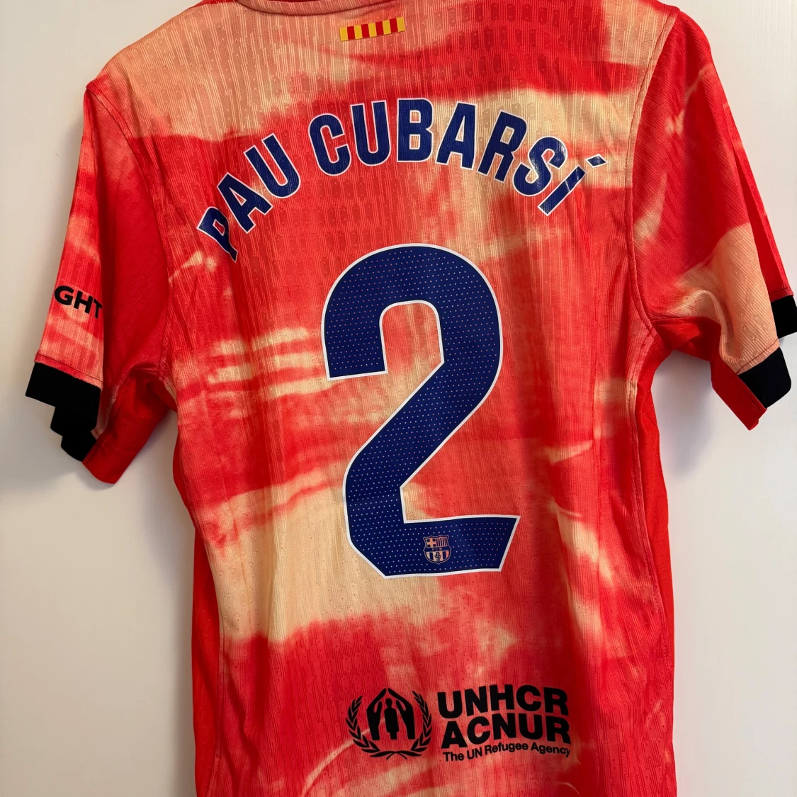 FC Barcelona Pau Cubarsí matchtröja Nike