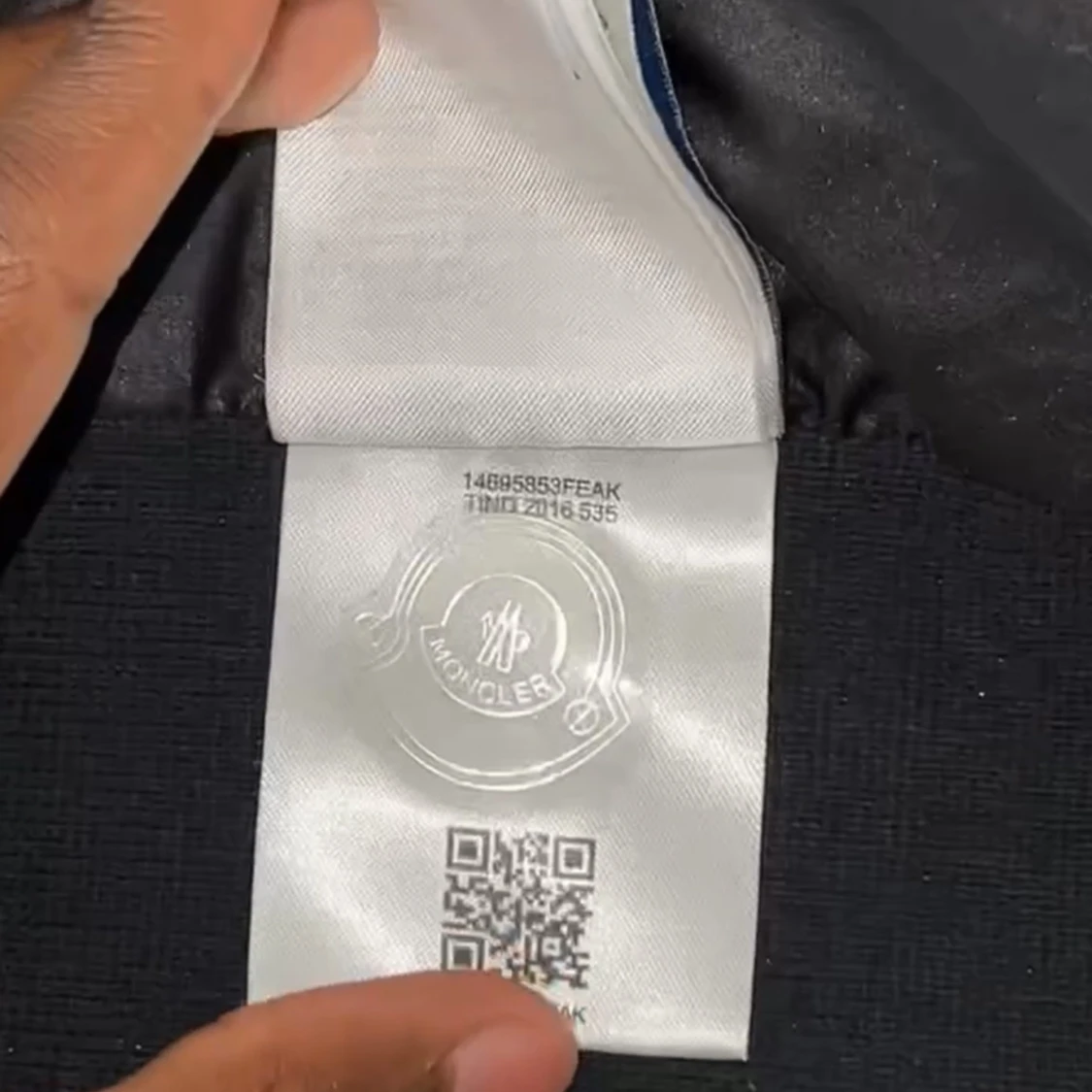 Svart Moncler Cardigan jacka - 2