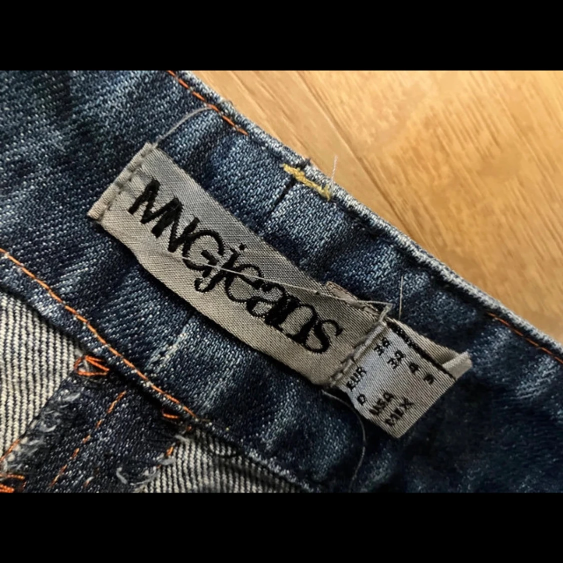 Jeanskjol med spets - 2