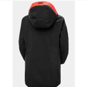 Skydåkning och regnjacka för dam M - Helt ny jacka för Dam  (M)  storlek bara testad på en tur under regn den är varm och skön Beskrivning : Helly Hansen man kan ha den  på vardag och är speciellt jgord för  skydåkning' Powshot Jacket är vattentät, ventilerande och vindtät, och är särskilt designad för freeride- och offpiståkning. Den har ett fusion-modulsystem som gör det möjligt att koppla jackan till skidbyxorna, vilket minskar snöinsläppet vid puderåkning. Bland de extra skidfunktionerna finns en hjälmkompatibel huva, ett avtag