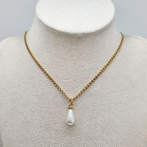 Handgjort halsband  - Rostfritt stål 