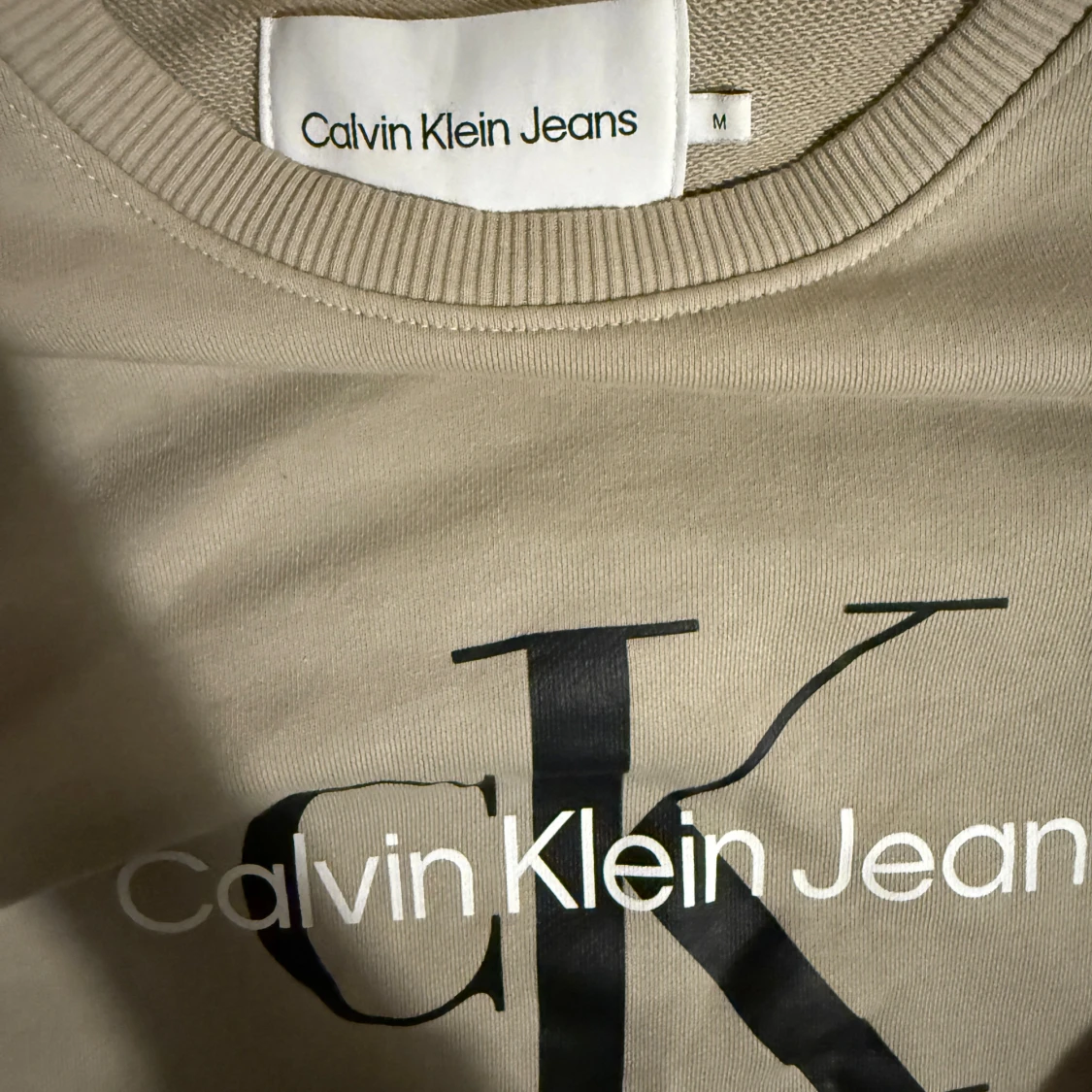 Beige sweatshirt från Calvin Klein Jeans - 1