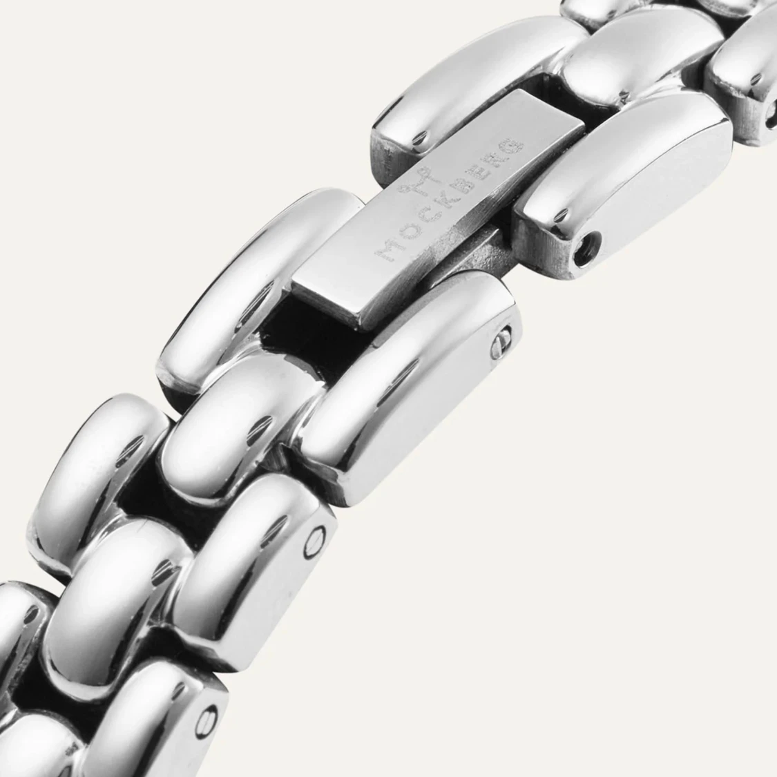 Mockberg silverfärgad armbandsklocka - 3