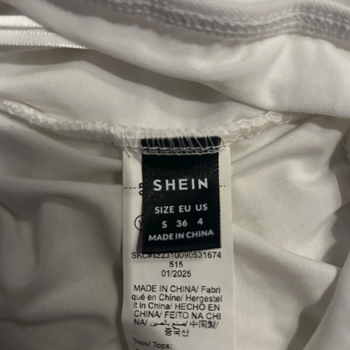 Svart och vit bandeau tubtopp - 4