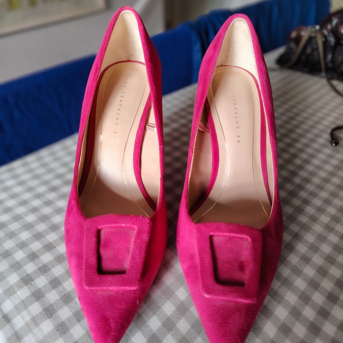 Rosa pumps från Zara Trafaluc stl 39 - 2