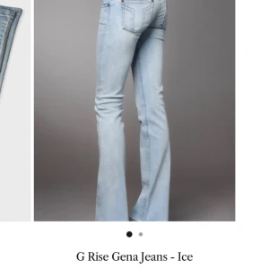 G-Rise jeans - Helt nya långa jeans från G rise i färgen ice, prislapp kvar. Innerben:92 midja:38-40+ är lite små i storleken när man jämför med M