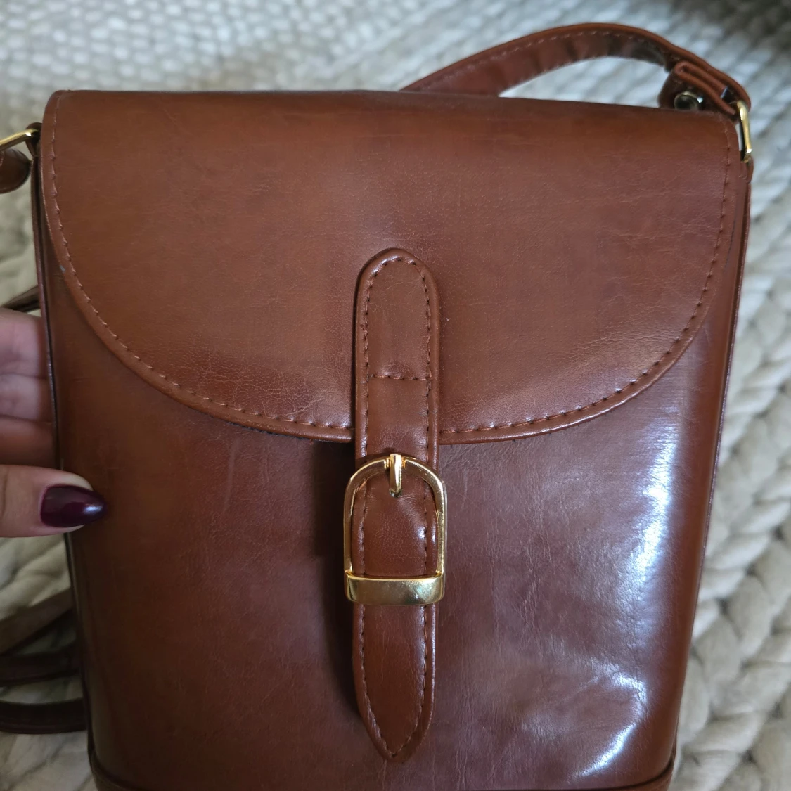 Brun väska  - 91