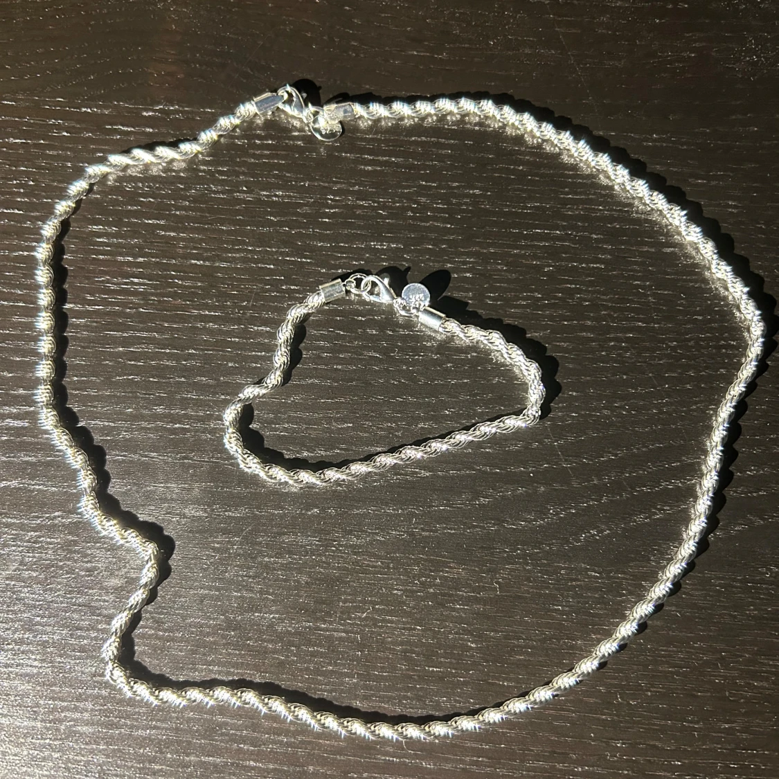 Silver Kedja & Armband