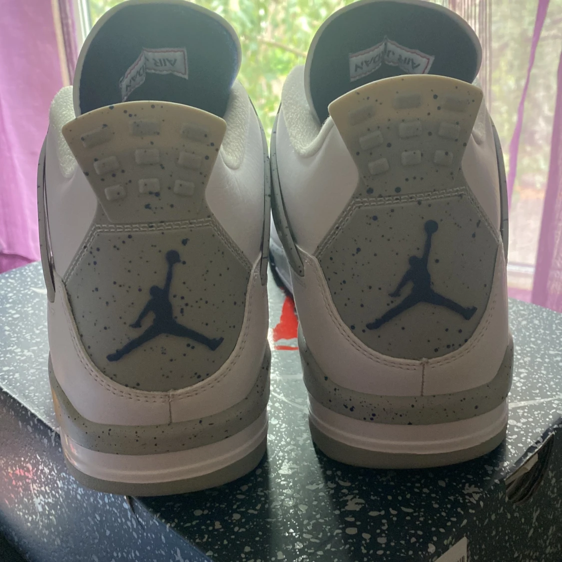 Jordan 4 midnight navy, helt nya - 90