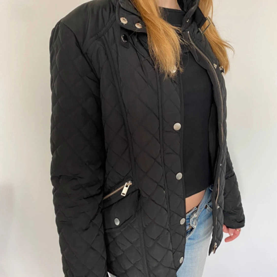 Svart quiltad jacka från Stockh LM - 92