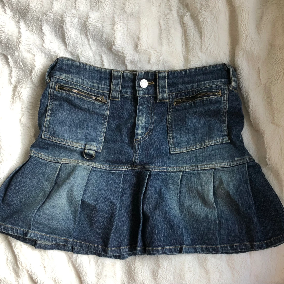 Lågmidjad Jeanskjol