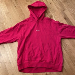 Röd hoodie från Ivy Park - Säljer min Ivy Park hoodie då den var för stor, nu ligger den och tar upp plats (har ej haft tid att returnera) den är aldrig använd, prislappen är kvar. Kvitto går nog att fixa. Om du köper kompletta settet (hoodie,byxor)  så får du hoodien för halva priset! Nypriset på hoodien var 85$