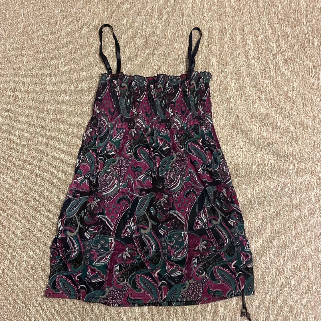 Mönstrad klänning/tröja från Lindex