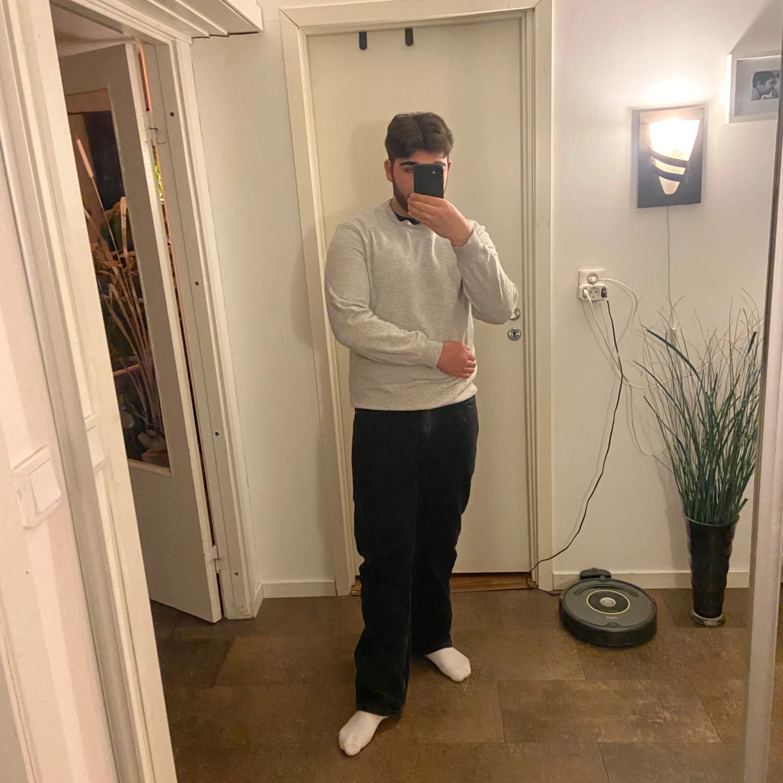 Grå sweatshirt från H&M - 2