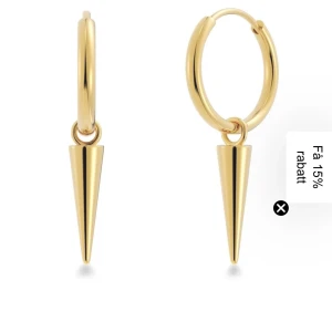 Edblad peak hoops  - Superfina örhängen ifrån Edblad med en hängande ”nit”. Används inte längre💞 skriv om ni undrar över något mer❤️