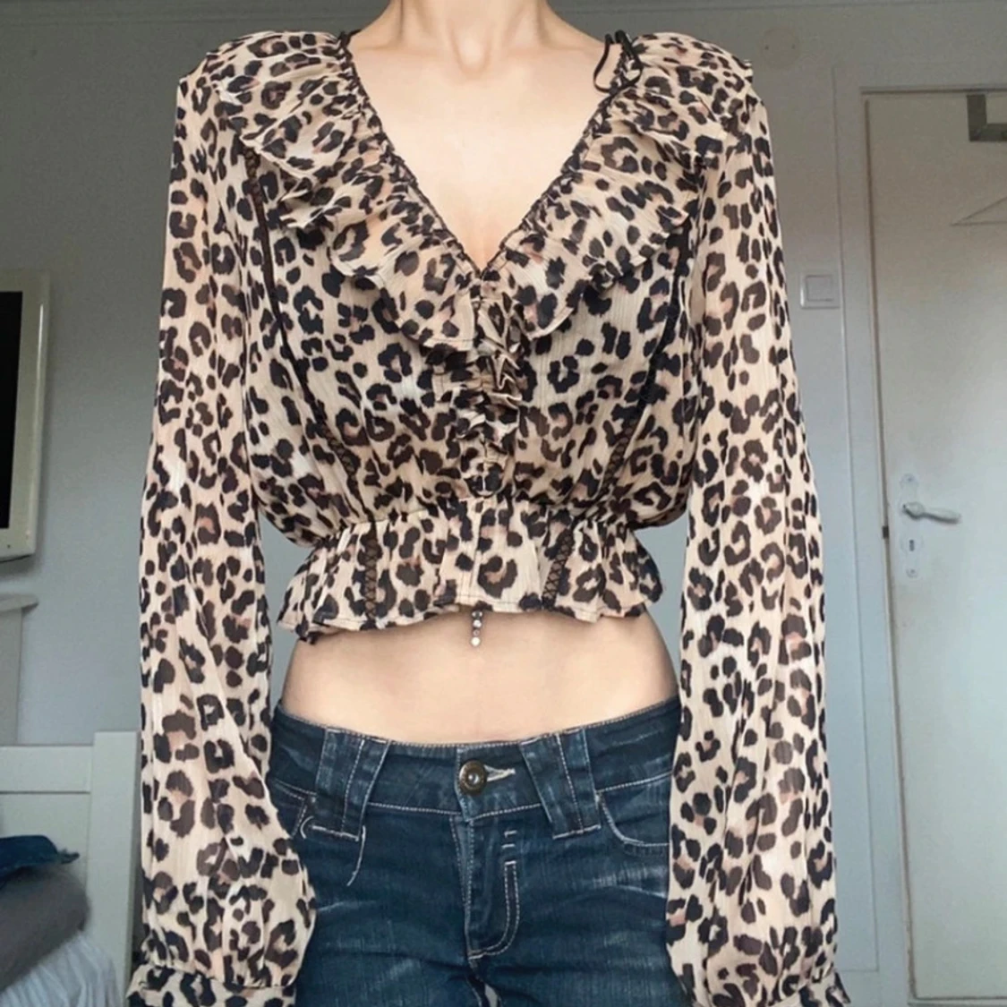 Leopard blus