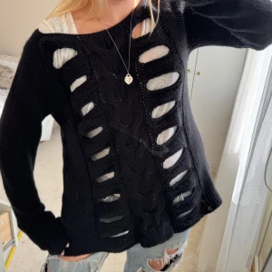 Tröja - Såå cool stickad tröja från hunkydory🖤🖤 