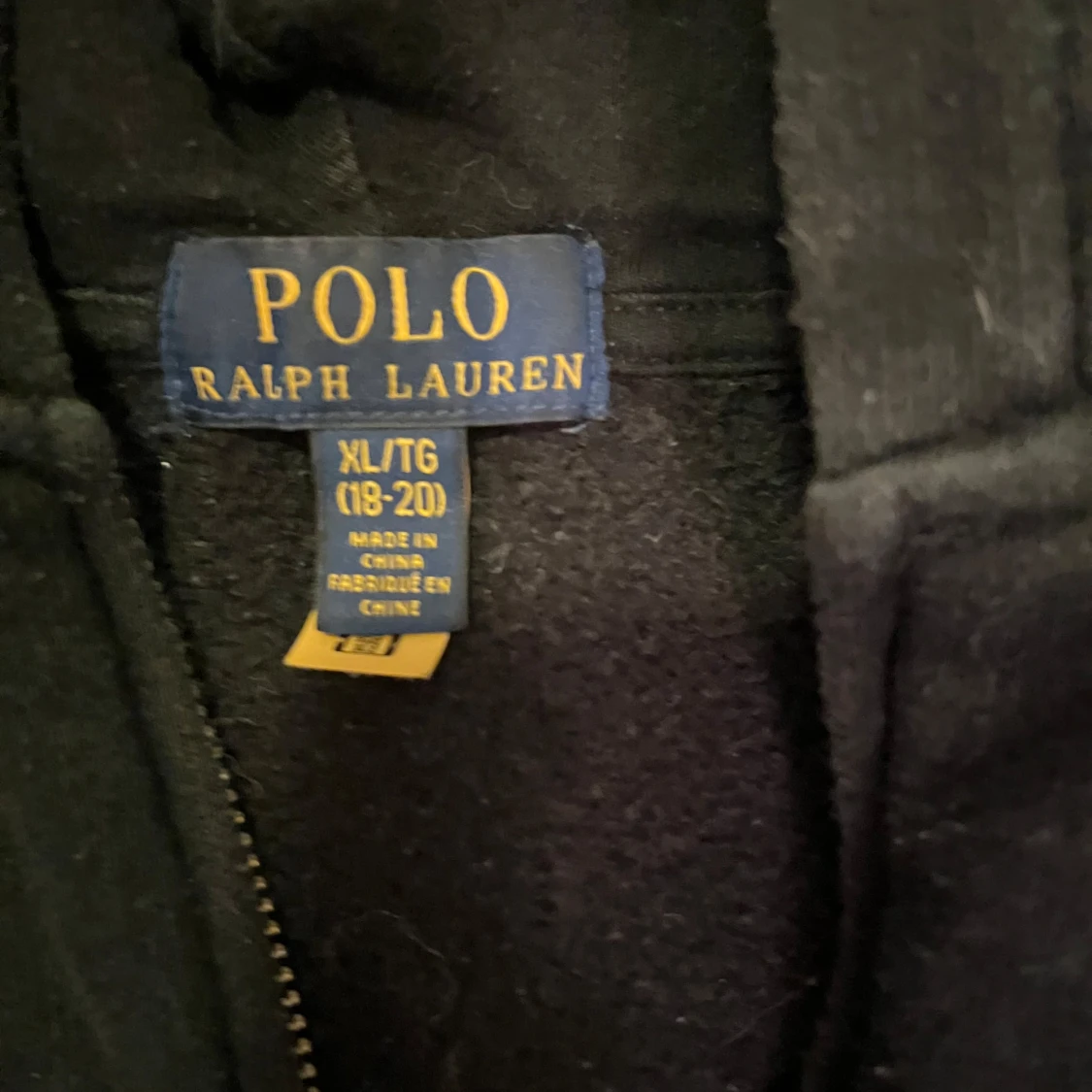 Svart zip hoodie från Ralph Lauren - 91