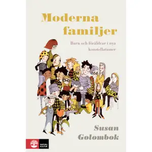 Äntligen uppdateras kunskapsläget om familjer och barns utveckling! Susan Golombok förmedlar och värderar områdets forskningsresultat på ett tillgängligt sätt. Här representeras homo- och heterosexuella föräldrar, barn som tillkommit genom provrörsbefruktning, IVF eller donation av spermier och ägg, samt surrogatmödrar, adoptivföräldrar och ensamstående föräldrar.  Det handlar bl.a. om anknytning, föräldraskap, konflikter, psykisk hälsa, syskon, temperament, könsroller och könsidentitet, kamratrelationer, upplevelser av mobbning – och samspelet mellan arv och miljö. Avslutningsvis summeras faktorer som är viktiga för barnets välbefinnande, oavsett familjetyp.   Moderna familjer är skriven för studerande inom psykologi, socialt arbete och pediatrik – och alla som i sitt yrke kommer i kontakt med barn och familjer. Den är även givande läsning för föräldrar.    Format Flexband   Omfång 311 sidor   Språk Svenska   Förlag Natur & Kultur Akademisk   Utgivningsdatum 2018-10-20   Medverkande Ulrika Junker Miranda   Medverkande Lars Paulsrud   ISBN 9789127819184  