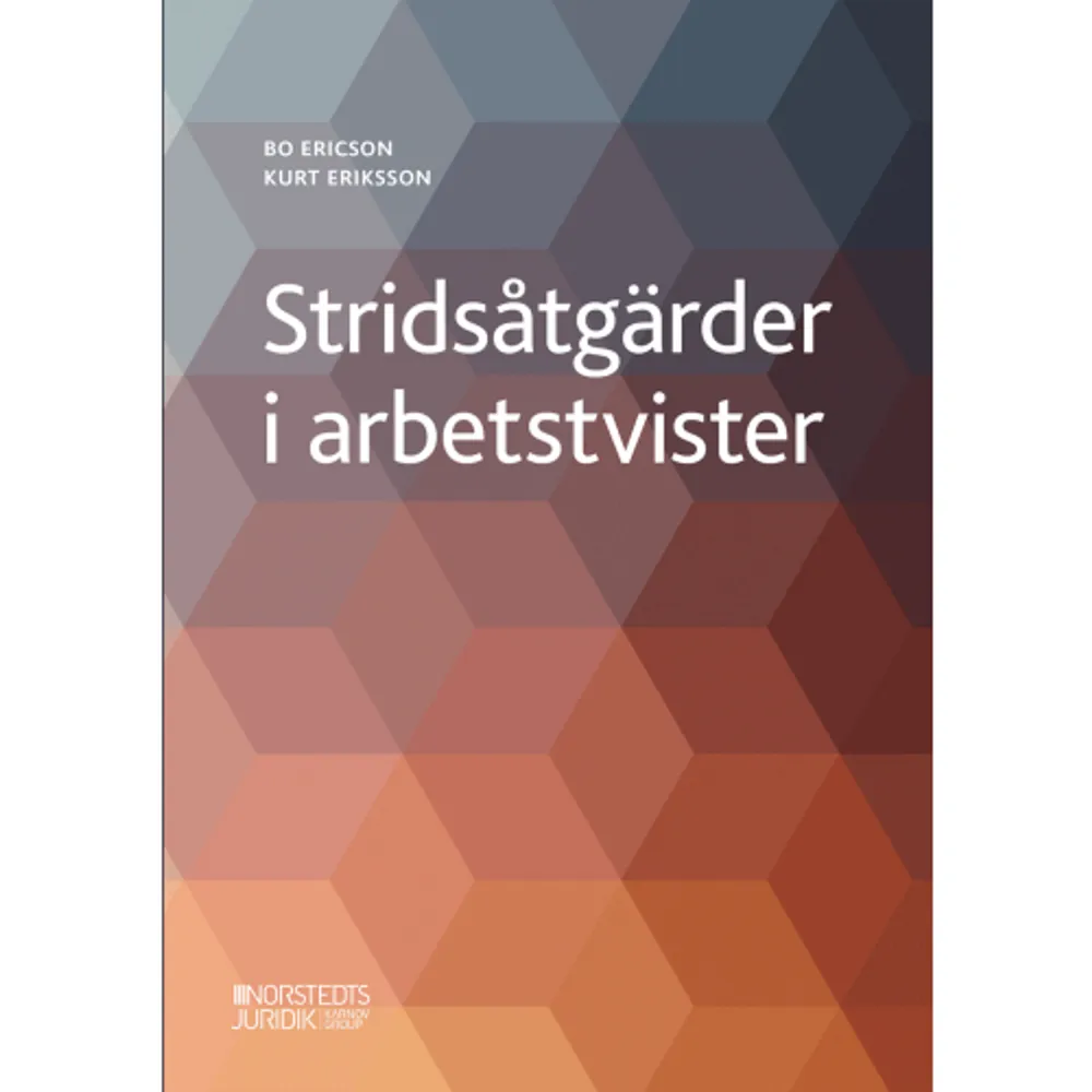 I denna bok beskrivs och kommenteras reglerna på den svenska arbetsmarknaden om stridsåtgärder i intressetvister och rättstvister. Förutom de grundläggande reglerna i medbestämmandelagen (MBL) behandlas kollektivavtal som innehåller bestämmelser om intressetvister och stridsåtgärder. Sveriges internationella åtaganden på området, främst genom EU:s regelverk och Europakonventionen, presenteras och kommenteras. Även 2019 års reformering av konflikträtten i MBL och de ändringar på utstationeringsområdet som gjordes 2020 har beaktats. Hela regelverket belyses genom rikhaltig redovisning av rättspraxis från framför allt Arbetsdomstolen.Boken vänder sig till företrädare för arbetsmarknadens parter och andra som i olika sammanhang behöver information om konfliktreglerna.    Format Häftad   Omfång 197 sidor   Språk Svenska   Förlag Norstedts Juridik AB   Utgivningsdatum 2020-10-08   Medverkande Kurt Eriksson   ISBN 9789139018643  . Böcker.