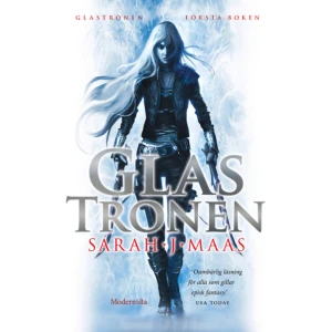 Glastronen (bok, storpocket) - Första boken i den storsäljande Glastronen-serien »Läs den om du är en fantasyälskare.« Betyg: 5 av 5 - Emilias boktips »Så spännande att man bara vill ha mer, mer och mer!« Betyg: 5 av 5 - Bokriket »Handlingen är absolut briljant, och jag ÄLSKAR den. Lönnmördare, palatsintriger, magi och romanser. Vad mer kan man begära?« Petras bokblogg I kungadömet Adarlan - där magi och gamla seder förbjudits, och där härskaren styr med järnhand - kallas landets främsta lönnmördare, 18-åriga Celaena Sardothien, till rikets vackra, skimrande glasslott.Hon reser dit, inte för att mörda kungen, utan för att vinna sin frihet. Om Celaena besegrar tjugotre motståndare i en tävling mördare, tjuvar och soldater blir hon frigiven från fängelset och kommer att få tjäna som kungens kämpe.Kronprinsen, Dorian Havilliard, kommer att utmana henne. Kaptenen för livgardet, Chaol Västfall, kommer att träna henne. Och båda kommer att försöka vinna hennes hjärta. Men något ondskefullt ruvar i glasslottet, något som är där i syfte att döda.Celaenas kamp för sin frihet övergår till en kamp för överlevnad, till ett desperat försök att förgöra de mörka krafterna innan de utplånar hela hennes värld.Glastronen är första delen i den storsäljande Glastronen-serien.SARAH J. MAAS är en amerikansk ungdomsboksförfattare som har slagit igenom stort med Glastronen-serien. Hennes böcker har översatts till mer än 35 språk och sålt i över 9 miljoner exemplar världen över. En TV-serie baserad på Glastronen-sviten kommer att produceras av Mark Gordon, som bland annat gjort Ray Donovan och Grey's Anatomy. Sarah J. Maas är även aktuell med sin nya bokserie: Ett hov av taggar &amp; rosor. Hon är bosatt i Pennsylvania tillsammans med sin make och hund.»Celaena är en hjältinna att älska!« Prickiga Paula »Oumbärlig läsning för alla som gillar episk fantasy.« USA TODAY »Jag fastnade direkt i den här världen och hade jag inte haft lördagsjobb hade jag suttit uppe hela natten mellan fredag och lördag för att läsa ut den.« Vargnatts bokhylla     Format Storpocket   Omfång 399 sidor   Språk Svenska   Förlag Modernista   Utgivningsdatum 2017-02-20   Medverkande Lena Jonsson   Medverkande Emma Jonsson Sandström   Medverkande Lars Sundh   ISBN 9789177016168  
