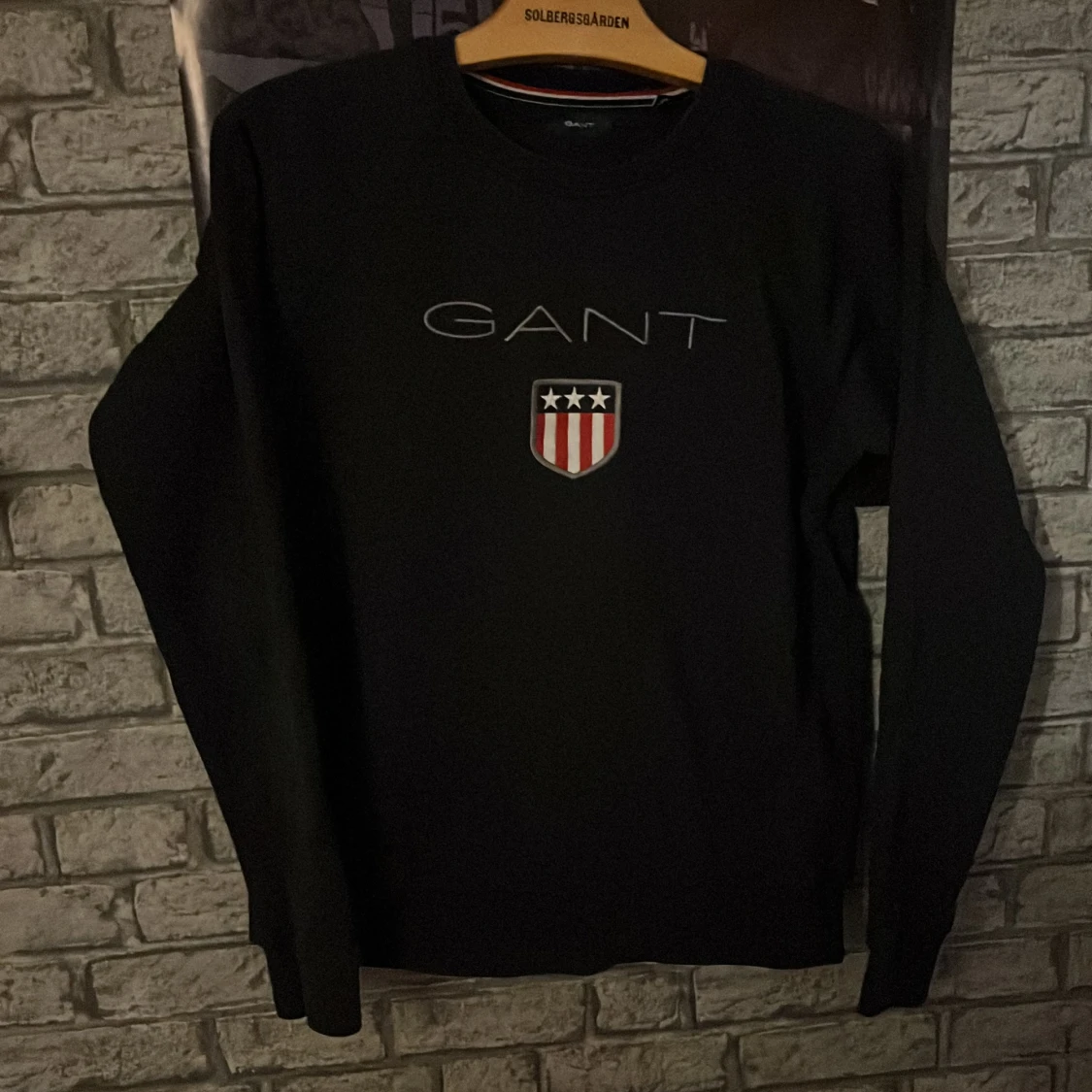 Svart långärmad tröja från GANT