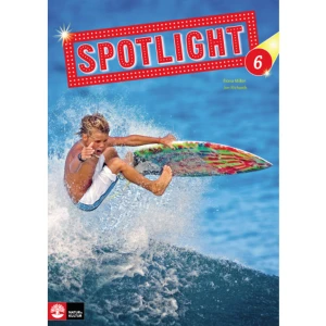 Spotlight 6 Textbook (häftad) - Med Spotlight får du ett arbetsredskap som innehåller allt du behöver för att dina elever ska klara målen i engelska. Vi serverar allt på ett fat. Vi har planerat, förberett, knådat och blandat och nu vill vi servera dig en helt färdig lösning för dina engelsklektioner - Spotlight! Spotlight på målen! Med Spotlight når dina elever målen, och du får ett arbetsredskap som innehåller allt du behöver – genomtänkt och klart att använda. Arbetsgången är tydlig och instruktionerna på svenska och engelska i Workbook gör att dina elever kan arbeta självständigt. I lärarhandledningen får du förslag på läxor och innehållsfrågor på texterna som kopieringsunderlag. I Spotlight hittar eleverna utsnitt ur sin egen värld, en värld som ser likadan ut var man än bor och vilket språk man än talar. Det handlar om vardagen, precis som läroplanen föreskriver att eleven ska kunna beskriva. Det handlar om saker som familj, vänskap, önskningar, skola, läxor, intressen och hobbyer – sånt som angår alla oavsett ålder. Spotlight är helt enkelt elevens värld berättad på engelska. Just touch and go! Nu kan du lägga din kraft och tid på att vara pedagog i klassrummet - vi har gjort allt förarbete åt dig, så det är bara att sätta igång! Och inget kan vara enklare... Ready, steady, go! Läs texten i Textbook Här får eleverna lära känna barn från länder där engelska används. Innehållet är vardagsnära och ger möjlighet till jämförelse och reflektion när det gäller livsvillkor och kulturella företeelser. I Spotlight varvas olika texttyper: dialoger, berättelser, faktatexter, dikter, bildserier, blogg och sms, precis som kursplanen föreskriver. Gör övningarna i Workbook Här får eleverna möjlighet att utveckla en allsidig kommunikativ förmåga. Massor av hör- och samtalsövningar och uppgifter som tränar läsförståelsen och skriftliga färdigheter. Grammatikövningar ligger samlade sist i boken. Träna mer på webben På webben får eleverna möjlighet att öva på ord, fraser och grammatik. De kan sedan göra övningarna som test. Logga in på Mina sidor för att ta del av övningarna. Lyssna till inspelningarna Eleven når de inlästa texterna och hörövningarna digitalt genom att logga in på Mina sidor på nok.se. Lärarens ljudfiler innehåller samtliga texter, hörövningar och sånger. Läxa, tips, extra övningar och diagnoser Lärarhandledningen ger dig konkreta tips, förslag till läxor och många kopieringsunderlag, bland annat korsord och innehållsfrågor till samtliga texter. Diagnostiska prov finns att ladda ner och skriva ut via Mina sidor.  Innehållet i texterna: Spotlight 6 behandlar Australien. Mary och Lee får via ett projektarbete lära känna Amarina, som är aborigin, och Kim via hans blogg. I varje unit presenteras en del av Australien och dess unika djurliv. Enligt Lgr 11 ska elever i åk 4–6 utveckla följande förmågor i engelska: * Förmågan att förstå och tolka innehållet i talad engelska och i olika slags texter. * Förmågan att formulera sig i tal och skrift.* Förmågan att använda språkliga strategier för att förstå och göra sig förstådd.* Förmågan att anpassa språket efter olika syften, mottagare och sammanhang.* Förmågan att reflektera över livsvillkor, samhällsfrågor och kulturella företeelser i olika sammanhang och områden där engelska används. I Spotlight 6 får eleverna möta olika texttyper som dialoger, spännande berättelser, faktatexter, dikter, sångtexter, bildserier, sms, mejl, blogg, menyer och en resebroschyr. * Eleverna får läsa om och lyssna till barn och ungdomar från USA, Storbritannien och Australien i deras egen ålder.* De får leva sig in i hur det kan kännas att tvingas flytta och komma ny i klassen.* Hur det är att plötsligt få ett syskon och hur det är att ha många syskon.* Uppleva hur det kan kännas att bli förälskad – hur man beskriver och uttrycker känslor. * Ta del av hur det är att leva med ett handikapp.* Jämföra tidsskillnader, skolan, intressen, aktiviteter, veckopengar m m samt jul- och påsktraditioner i Australien, USA, Storbritannien och Sverige.* Lära sig fakta om Australien, dess urbefolkning, historia och djurliv samt vissa ord och uttryck i Aussie English. I Spotlight 6 ges eleverna möjlighet att utveckla en allsidig kommunikativ förmåga. Eleverna får lyssna till hörövningar av olika slag och använda sig av olika avlyssningsstrategier. * De får möta många fasta språkliga uttryck.* Lyssna på slutet av en spännande berättelse och återberätta händelseförloppet med hjälp av bilder.* Presentera sig artigt i telefon.* Skriva mejl till någon de inte känner och någon som de känner väl.* Berätta om en film de sett.* Berätta om en känd plats.* Beskriva ett djur.* Läsa och skriva faktatexter.* Skriva ”a book report”.* Skriva ”a film review”.    Format Häftad   Omfång 108 sidor   Språk Svenska   Förlag Natur &amp; Kultur Läromedel och Akademi   Utgivningsdatum 2010-07-23   Medverkande Jon Richards   ISBN 9789127417816  