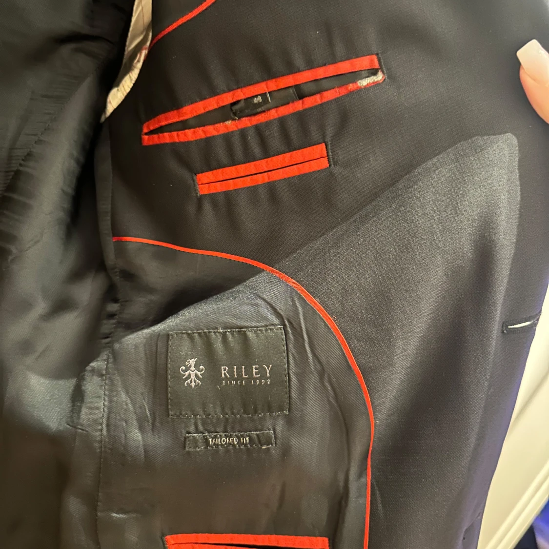 Svart kavaj från Riley - 91