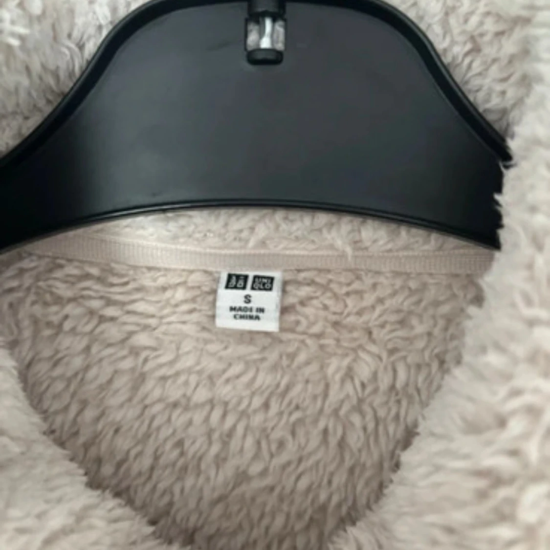 Beige teddyjacka - 90