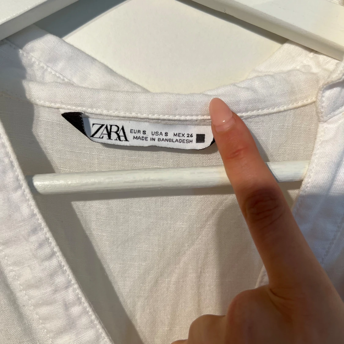 Vit klänning zara - 91