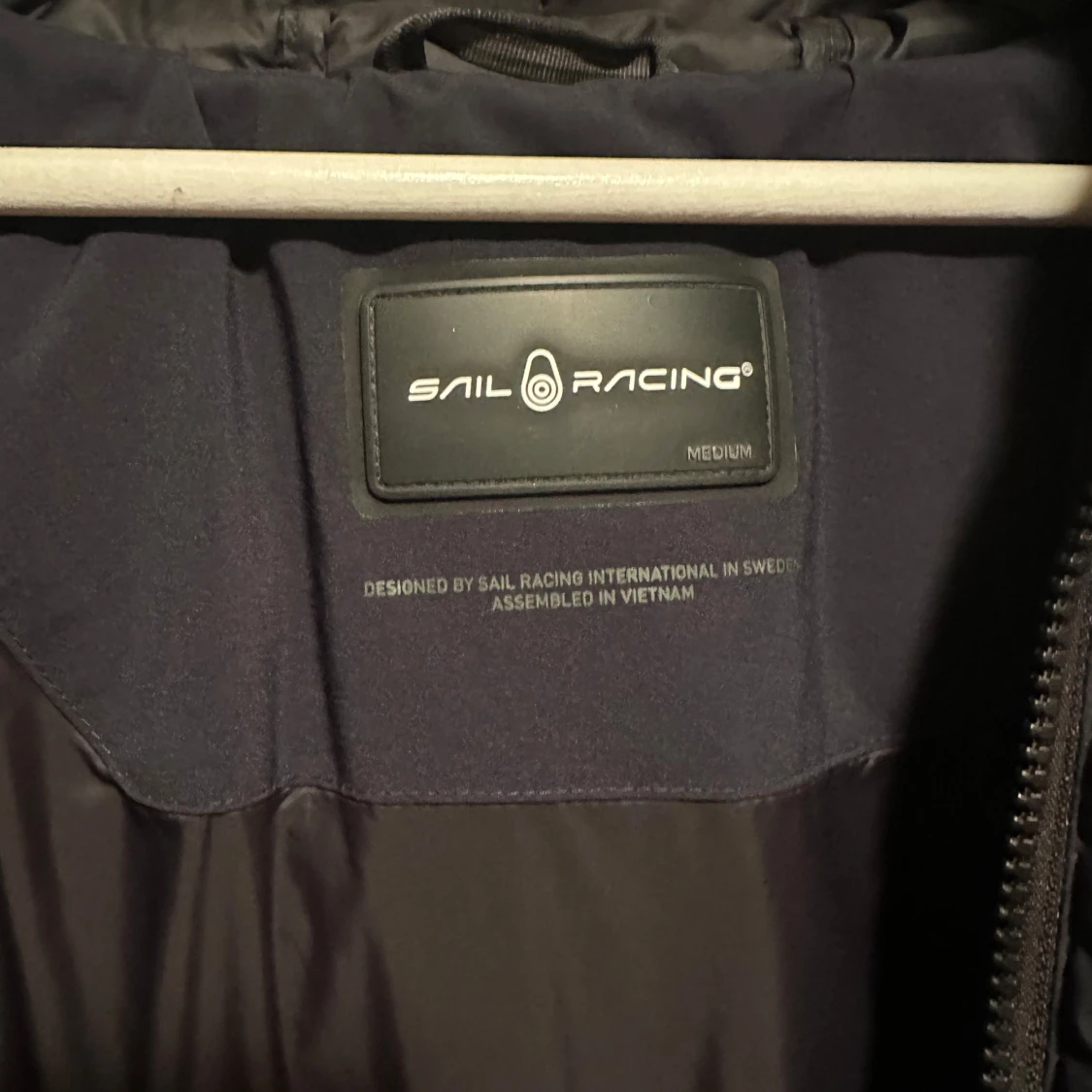 Svart/blå  patrol down sailracing vinterjacka - 91