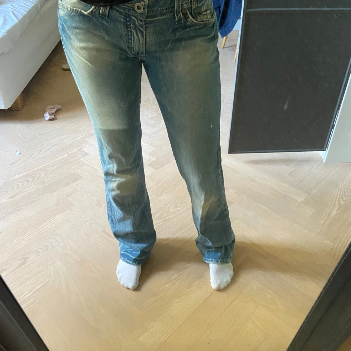 Lågmidjade jeans - 90