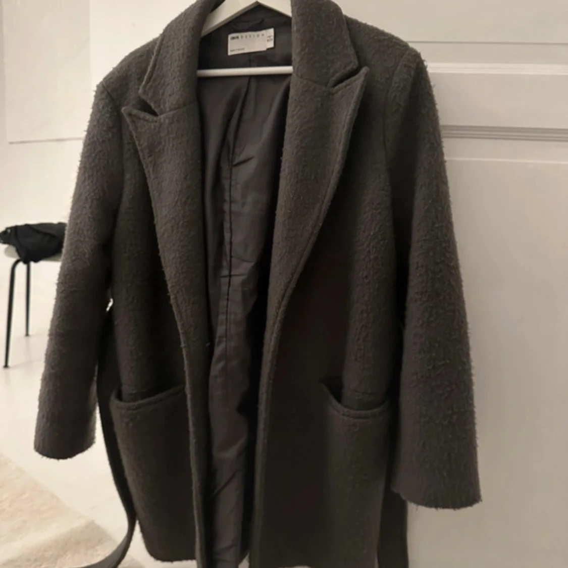 Grå kappa från ASOS DESIGN