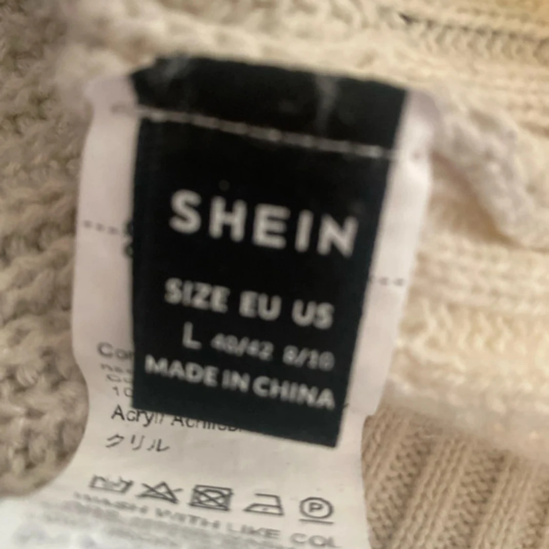 Randig stickad tröja från Shein - 91