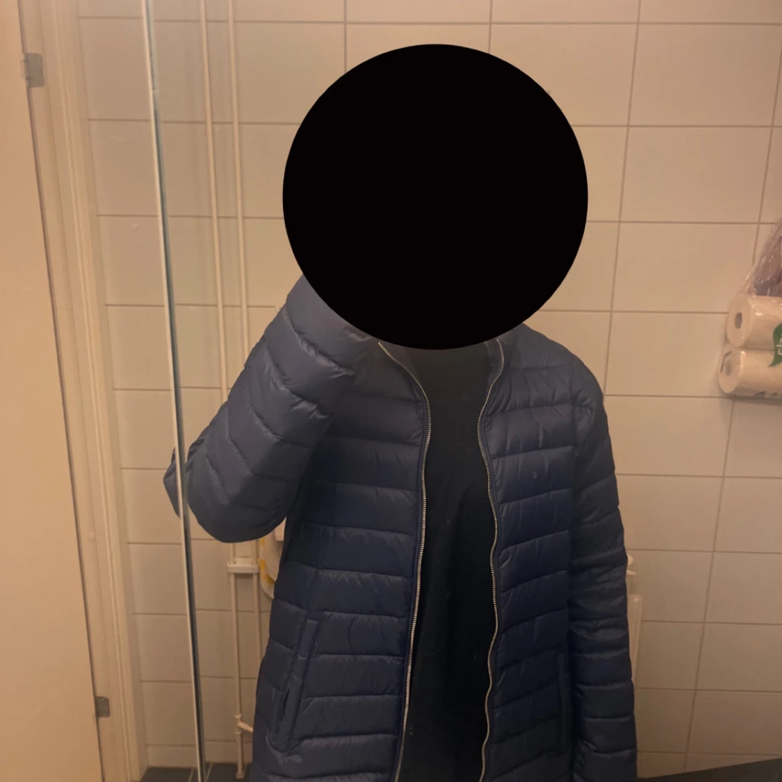 Marinblå jacka - 90