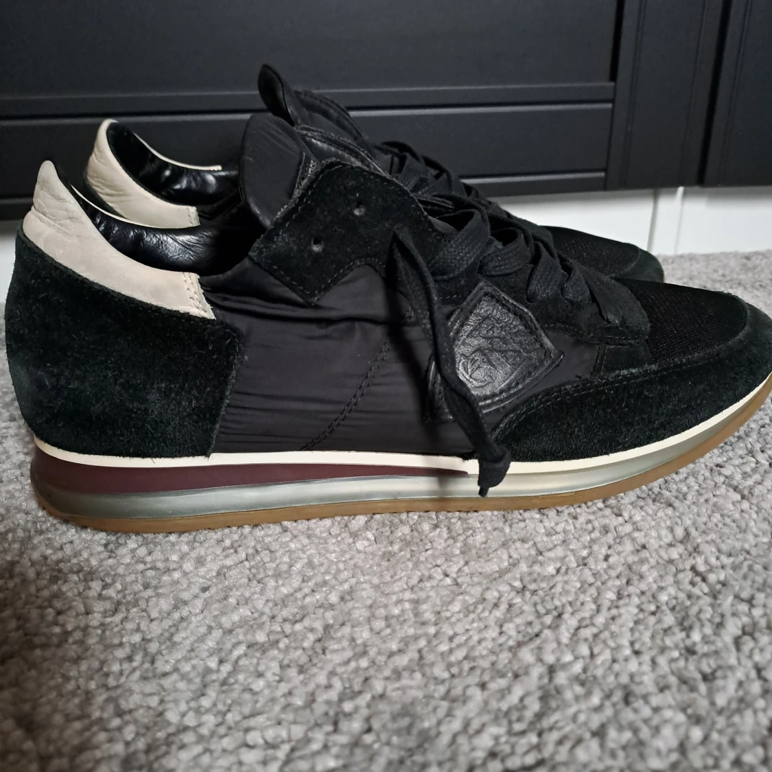 Svarta Phillipe Model skor - 90