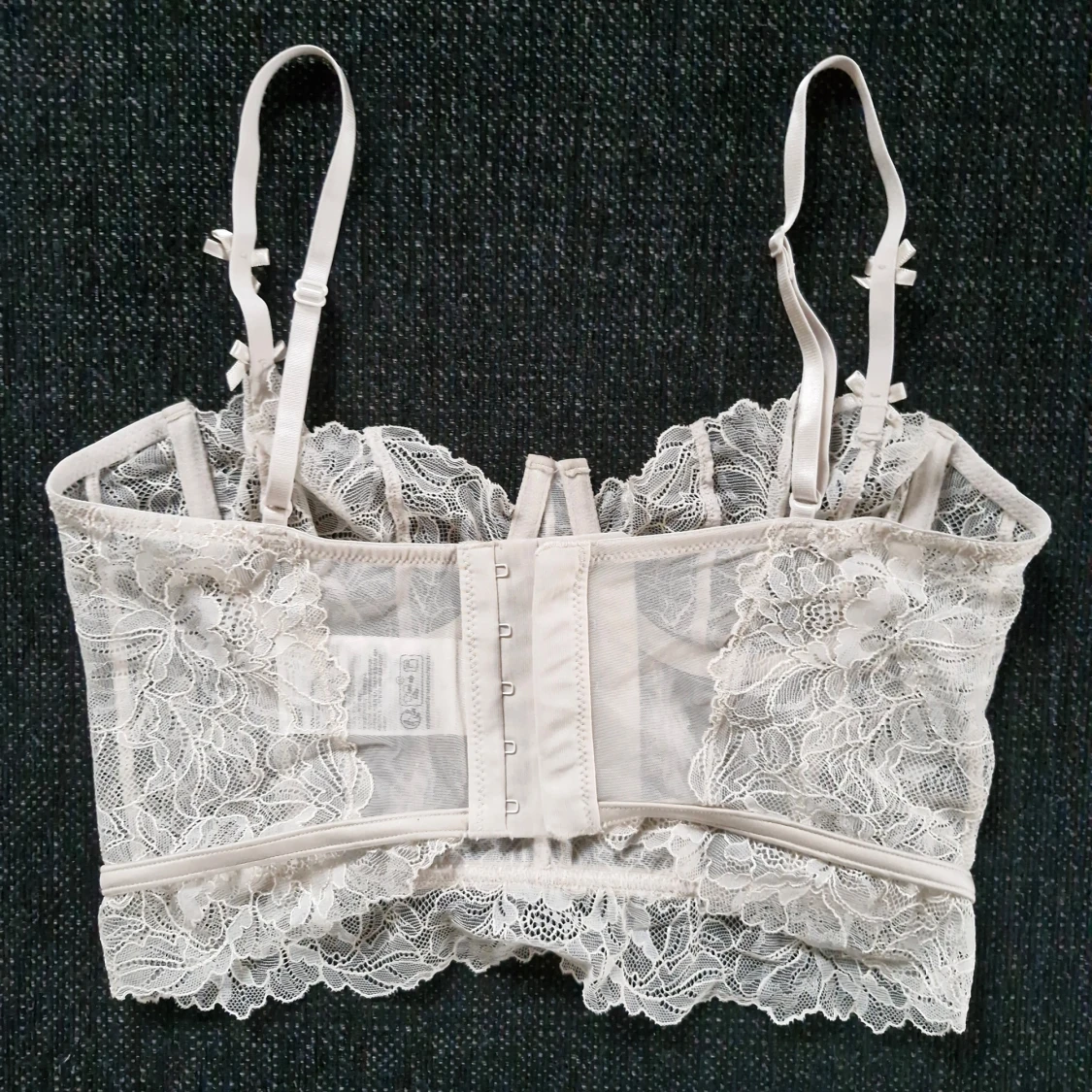 Skir spetsbustier - 90