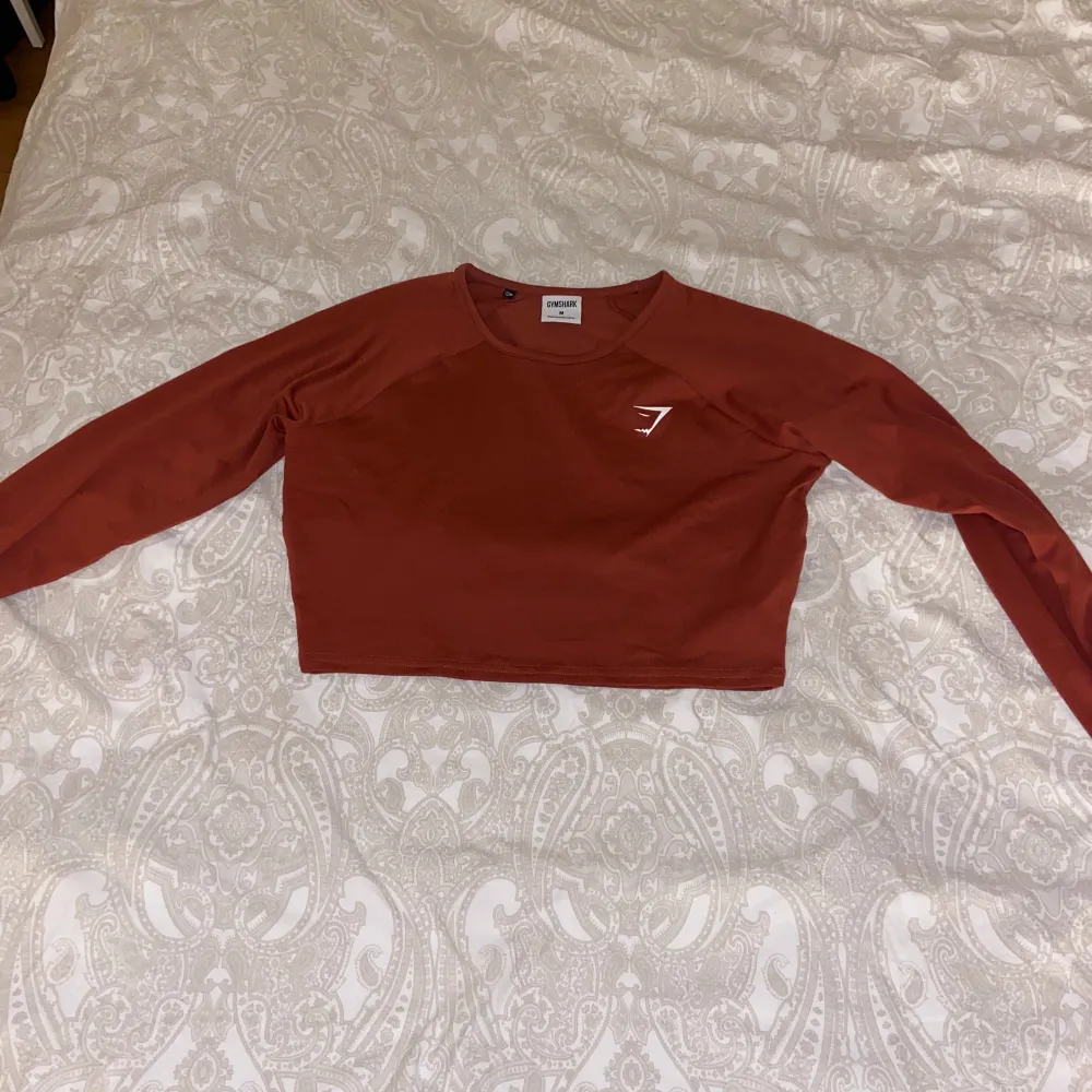 Långärmad tränings tröja från gymshark, endast provad så i nyskick.. Sportswear.