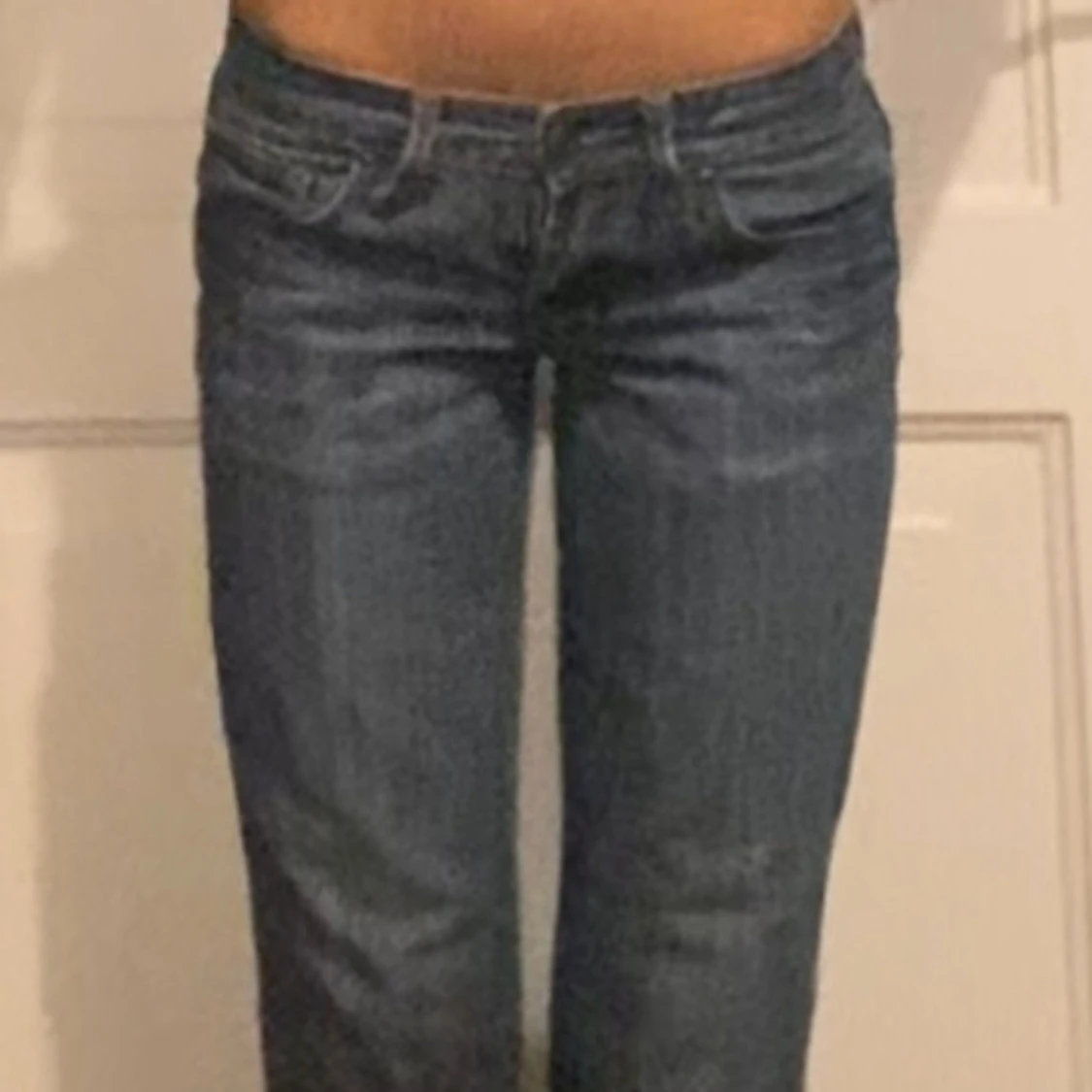 Low waist bootcut jeans