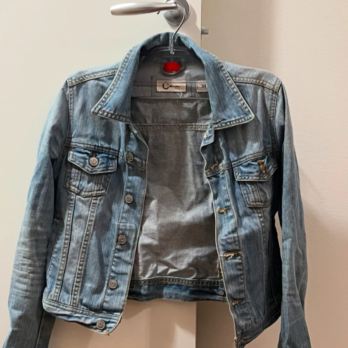 Blå jeansjacka från C denim - 90