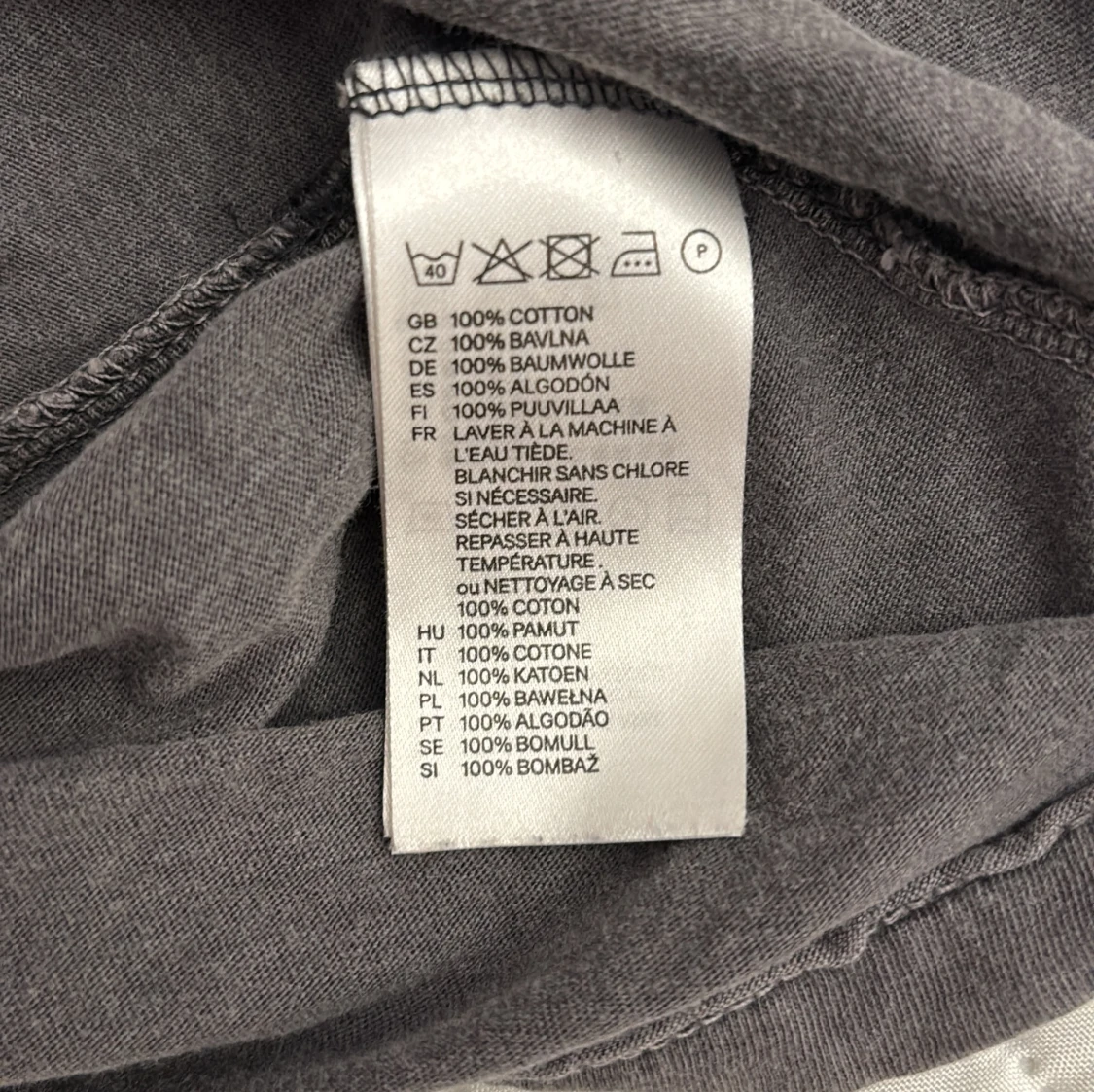 Grå ärmlös klänning - 92