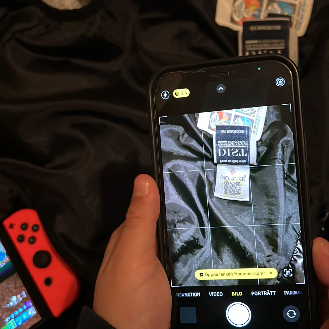 Svart pufferjacka från Moncler - 92