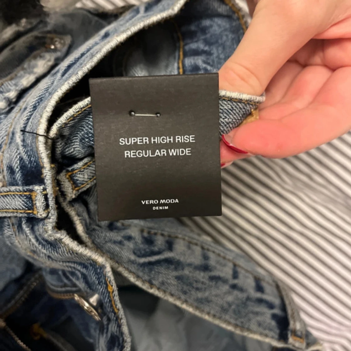 Blå jeans från Vero Moda - 92