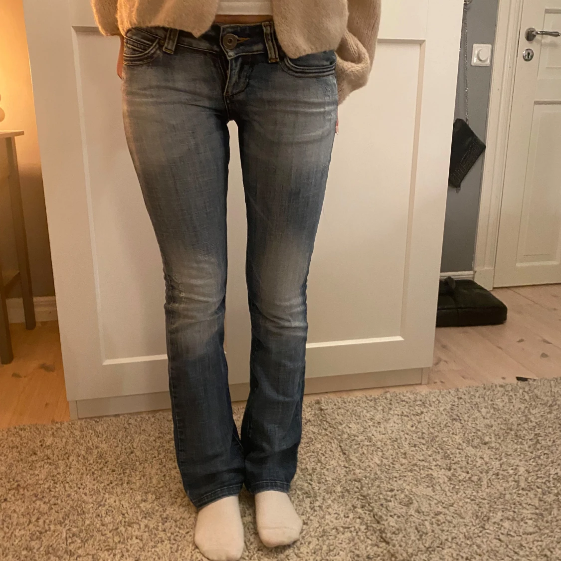 Lågmidjade jeans only